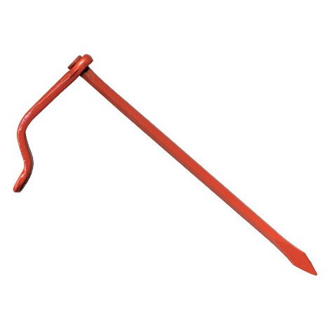 Fermarighe Brixo con punta tonda in acciaio temperato 250 mm