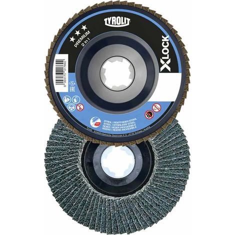 Disco abrasivo Tyrolit 28sln 125 mm grano 40