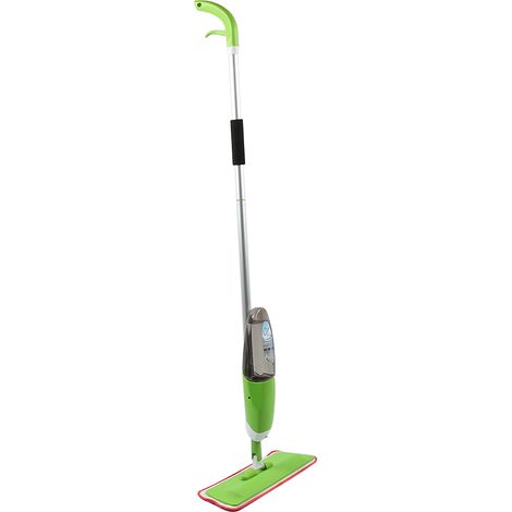 Balai Vapeur Bleu avec Pulvérisation Mop Spray Balai Lave Sol avec Vaporisateur Intégré vert
