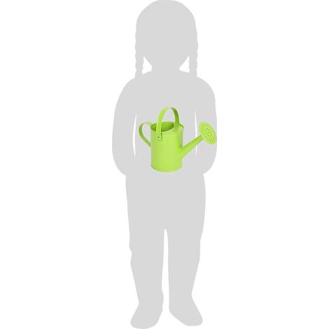 Filiyano-Arrosoir vert de grande capacité (1,5 L), en métal avec poignées amovibles. (1/4)