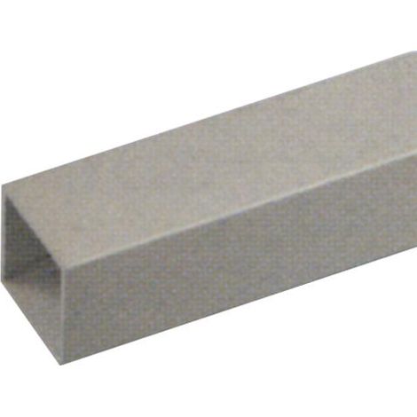 PROFILO ALLUMINIO "TUBO QUADRO" 10X10MM 2MT ARGENTO (1182)