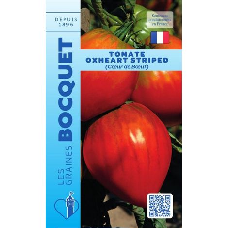 Tomate Oxheart Striped - 0,5g