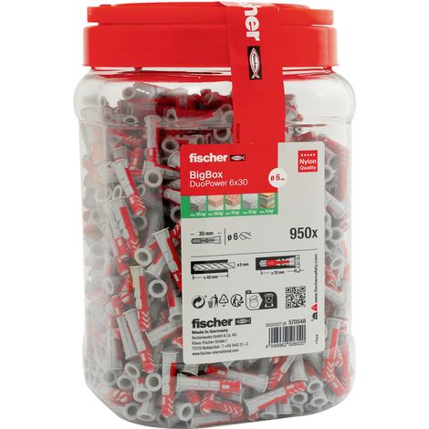 Fischer DuoPower 6x30 BigBox (950 Stk.) - 570548 (1/5)