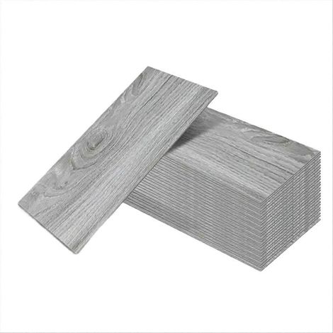 32 selbstklebende Bodenfliesen in Holzoptik, wasserdicht, aus PVC, 15 x 45 cm (5,9 x 17,7 Zoll). (1/5)