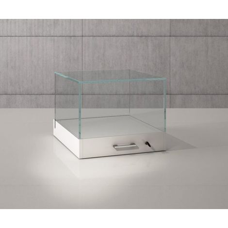 Vetrina Da Banco In Cristallo Temperato 50 x 51 x 40 cm QF/5T (1/3)