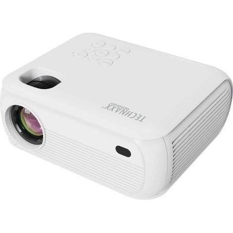 Technaxx Projecteur TX-332 LED 200 Lumen ANSI haut-parleur intégré, DLNA, WiFi