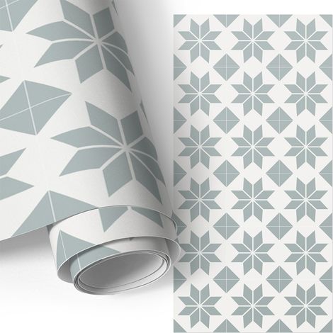 Klebefolie für Möbel - Möbelfolie - Selbstklebende - für Küche - Küchenfronten - Küchenschränke - Geometrische Eleganz 75x150 cm