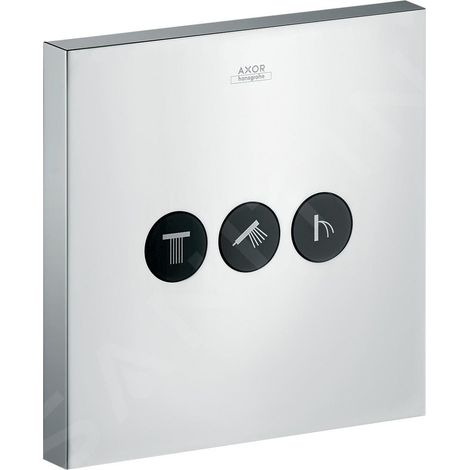 hansgrohe AXOR Starck ShowerSelect Robinet carré encastré pour 3 (1/4)