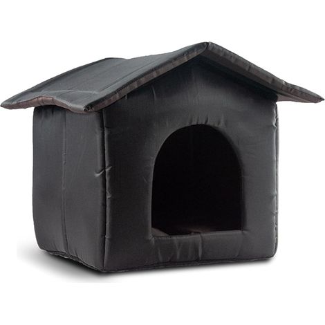 Niche pour chat pour l'extérieur, abri pour chat Lit chaud (1/5)