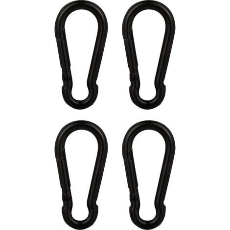 Hochleistungsfähige Edelstahl-Karabiner, 4er-Set für Sport, Schaukeln und Haustiere (1/5)