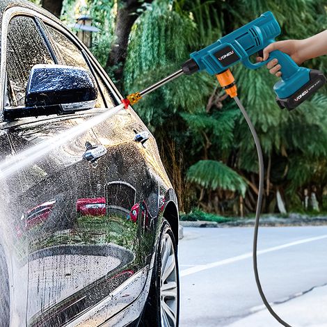 Electric Handheld Pressure Washer Cleaner with 2 Batteries (1/5)