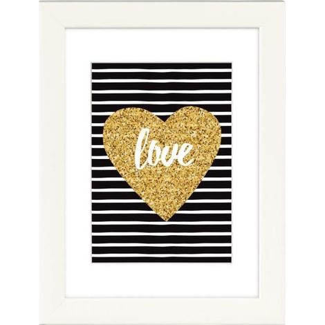 Cadre photo - Rio - 13 x 18 cm - Plastique recyclé - Verre poli - Chevalet inclus (1/4)