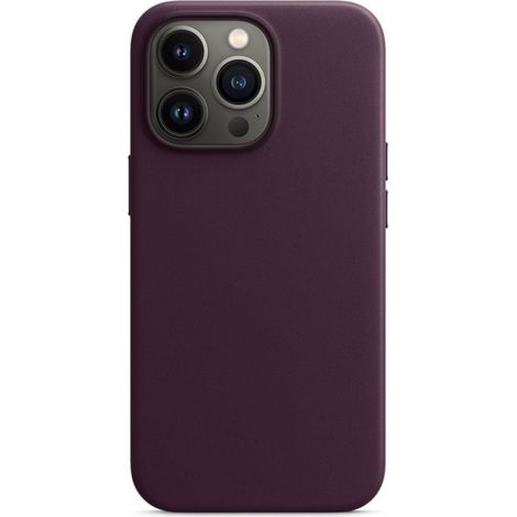 iPhone 13 Pro Lederhülle – Kompatibel mit MagSafe Wireless Charging – Mikrofaserfutter – Stoßfester Schutz – 1 Stück (1/5)