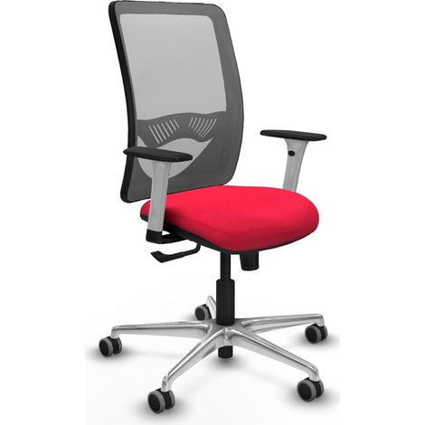 Sedia da ufficio piqueras y crespo crema supporto lombare regolabile (1/2)