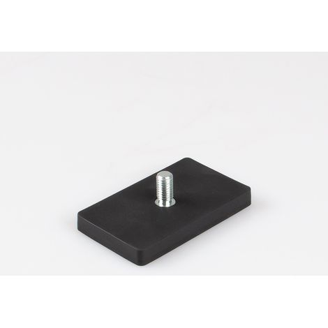 Magna-C Gummiertes Magnetsystem 74x45x8,5mm Gewindezapfen (1/3)