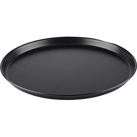 Plaque À Pizza Ronde - Tôle Bleue - 36 cm Haut / 34,3 cm Bas × 2,5 cm - Pour Cuisson Professionnelle - 1 Pièce