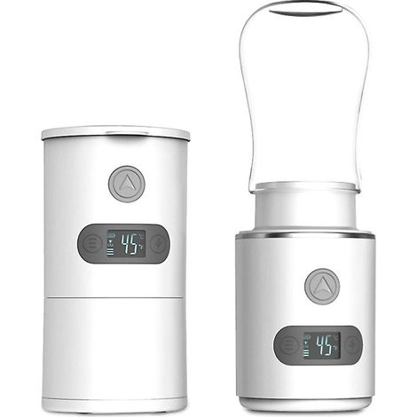 3-in-1 Flaschenwärmer, tragbarer Milchwärmer und Milchauftaugerät für Babys mit 6 Temperaturstufen, 5500 ml