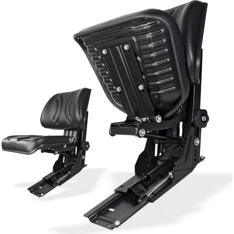 Traktorsitz Schleppersitz Klappsitz ST13DS-05 mit Unterbau Sitzschale robust (1/5)
