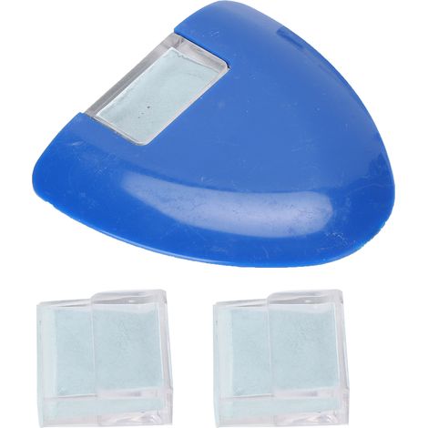 Craie de tailleur professionnelle, triangle, outils de couture, tissus, broderie, accessoires de loisirs créatifs, bleu (1/5)