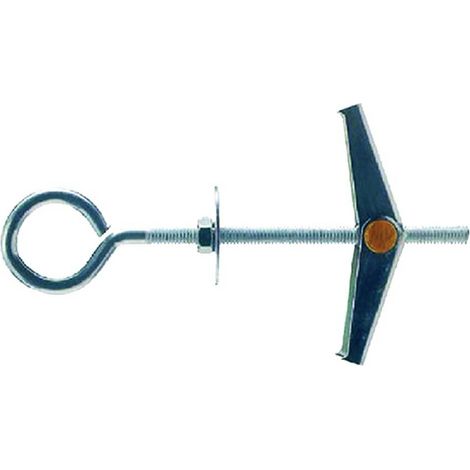 ANCORA ACCIAIO 'DE' DE3 - ø foro 14 mm - vite M 4 x 75