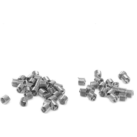Kit de réparation de trous de vis en acier inoxydable avec 50 inserts filetés (unité US 2-561.5D) (1/5)
