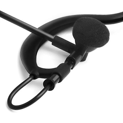 Casque d'arbitre Vnetphone 3,5 mm avec crochet d'oreille et intercom pour V4 et V6 (1/4)