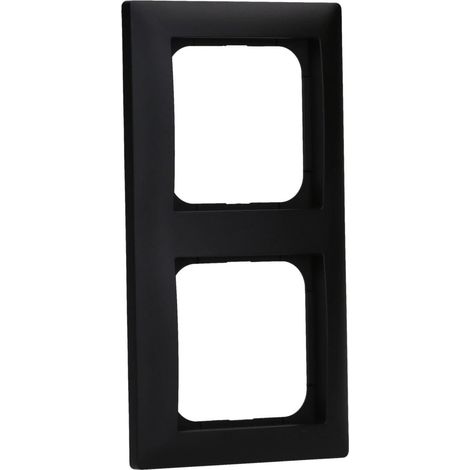 Cornice doppia Busch-Jaeger 2CKA001725A1569 plastica resistente 81x152 mm