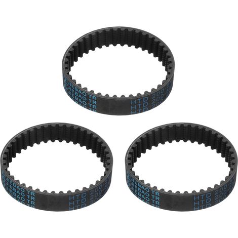 3pcs HTD-5M Rubber Timing Belt, 40 Tooth Closed Loop Synchronous Drive Belts for 3D Printer Pulleys, 200x15x3.6mm (Length x Width x Height) (1/5)