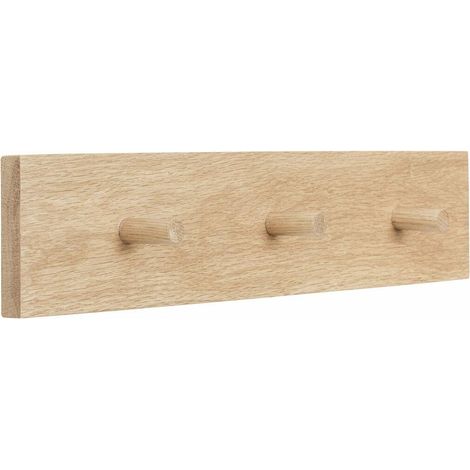 Hubsch Porte-manteau Scandinave Naturel Bois Chêne