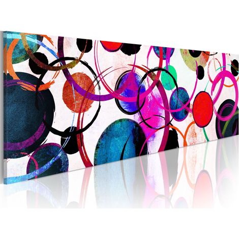 Quadro - Colourful Circle - 150x50 (1/4)