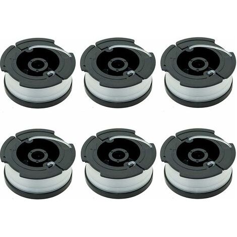 Pair - Lot de 6 bobines A6481 A6485 pour tondeuses Black Decker (1/5)