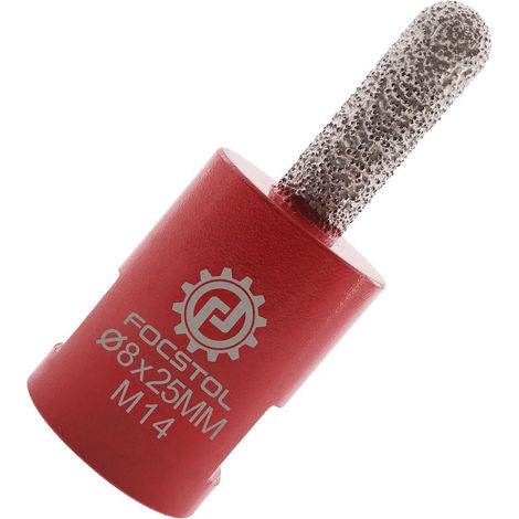 Mörtelfräser Diamant Hakenbohrer Mörtel M14 Gewinde 8mm x 25mm (1/5)