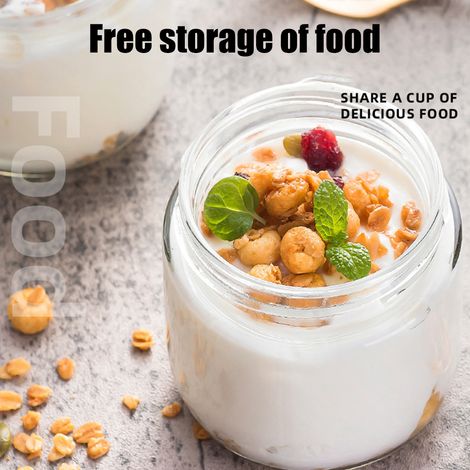 [Bocal de conservation] Bocaux Hermétiques en Verre pour Cuisine avec Couvercle Grande Capacité pour Café, Bonbons, Fruits Secs et Graines. Finland Red ou Iceland White. (1/5)