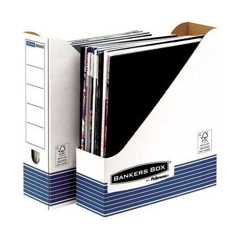 Fellowes 26301 Dateiablagebox Papier Blau, Weiß (1/2)