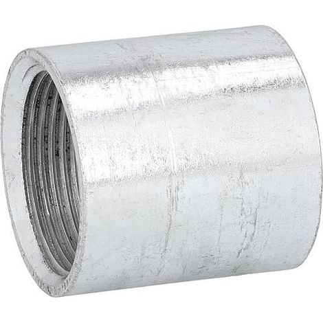 Manchon acier zingué 1 1/4"
