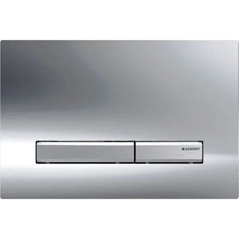 Geberit 115788212 Placca di Comando, Cromo/Cromo Lucido (1/10)