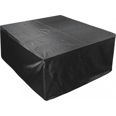 1 Funda protectora, 242x162x100 cm, tejido Oxford 600D impermeable, resistente a los rayos UV y a los desgarros, para mesa y sillas de jardín. (1/5)