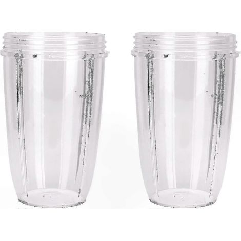 Set mit 2 Ersatzbechern für Personal Blender, kompatibel mit tragbaren Mixern, robuste Ersatzbecher, Doppelpackung für Smoothies und Shakes. (1/3)