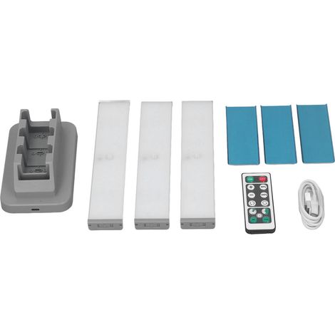 Infrarot-Induktions-LED-Lichtleiste mit Bewegungssensor, USB-wiederaufladbar, ideal für Wartungsarbeiten und zum Lesen.