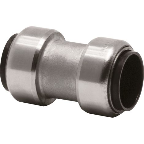 Muffe 22 mm I/I, mit Anschlag Edelstahl, TECTITE 316 TS270 (1/2)