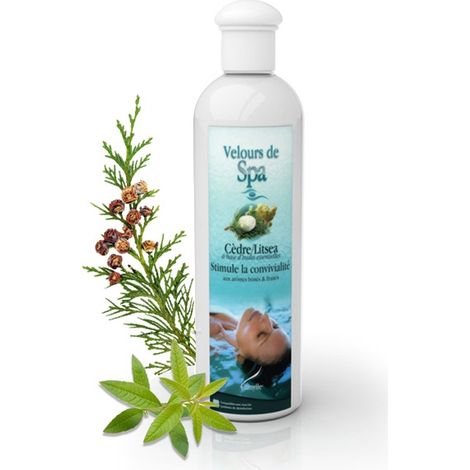 Velours de Spa Cèdre Litsea Camylle 250 ml - Arômes boisés et fruités