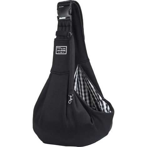 Accessoire animalier sangle d'épaule réglable sac de portage chiot sac messager portable (1/3)