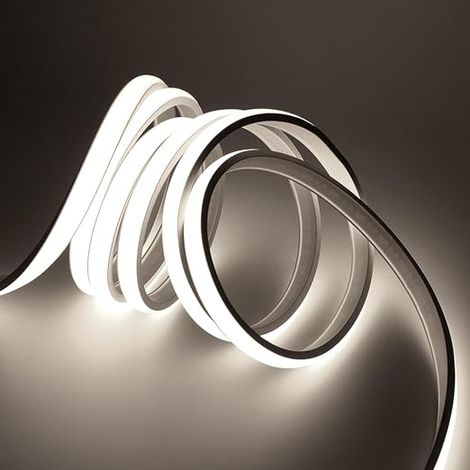220 V Flexible LED Strip Light, COB LED Strip Light, IP67 Waterproof Neon LED Strip, Flexible 288 LED/M IP65 Neon Strip for Indoor Outdoor Decoration DIY (1/5)
