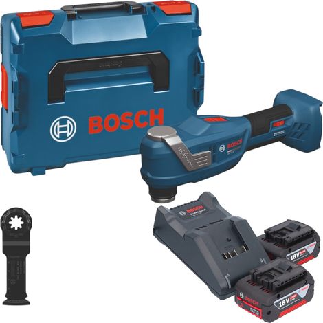 Bosch GOP 18V-30 Outil multifonctions sans fil 18 V Starlock Plus Brushless ( 06018G3001 ) + L-Boxx - sans batterie, sans chargeur
