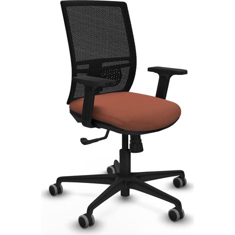 Silla de oficina piqueras y crespo Yunquera negro cómoda resistente (1/2)