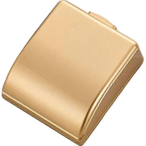 Cache-prise étanche pour prise électrique, 1 prise, universel, étanche, pour interrupteur de lampe, cuisine et piscine.-Gold (1/5)