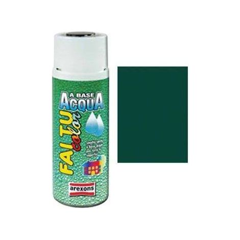 Fai tu color smalto acrilico a base acqua spray - ml.400 - verde muschio lucido (3184) 6 pezzi Arexons