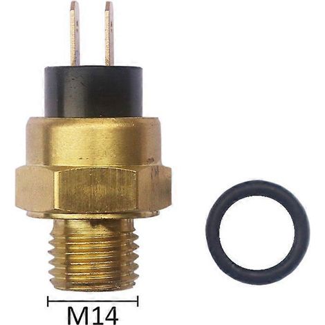 Ventilateur de refroidissement électrique de radiateur de moto, interrupteur de thermostat de température d'eau (1/2)