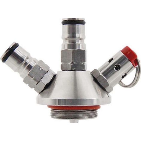 Système de robinet Mini Kegball Lock, pour tous les mini-fûts de bière pour le brassage amateur (1/5)