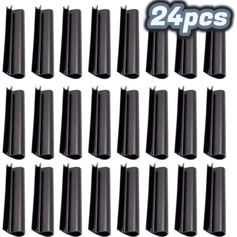 Pin Mini Above Ground Pool Pin Useful Clips for Winter Pool Covers (24 Pieces) (1/5)